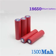 18650 3.2V 1500MAH Li-Ion LiFePO4-akkukenno