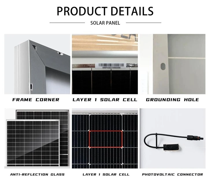 Pv Panel Double Glass Panel 590W