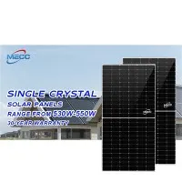 Tyylikäs Bifacial Mono Module 580W