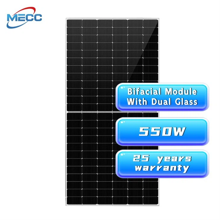 Solid Mono Facial Module 550W